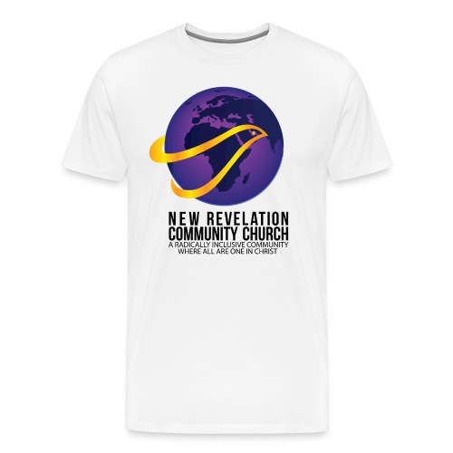 New Revelation Community Church Logo w/ Tagline - Men's Premium T-Shirt