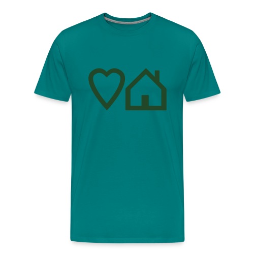 ts-3-love-house-music - Men's Premium T-Shirt