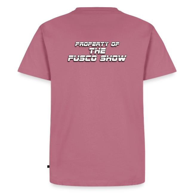 Producer Jay on Dartboard with Fusco Show back