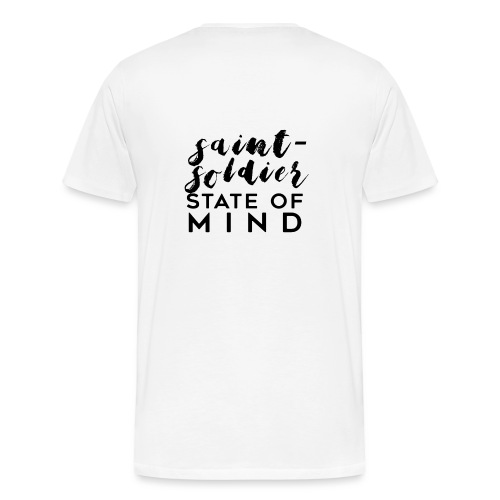 saint-soldier state of mind - Men's Premium T-Shirt