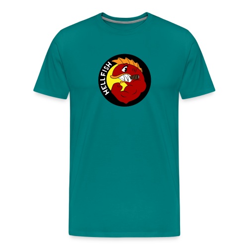 Hellfish - Flying Hellfish - Men's Premium T-Shirt