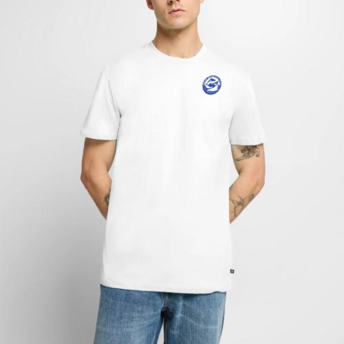 Logo (Front) Premie Pup (Back) - Men's Premium T-Shirt
