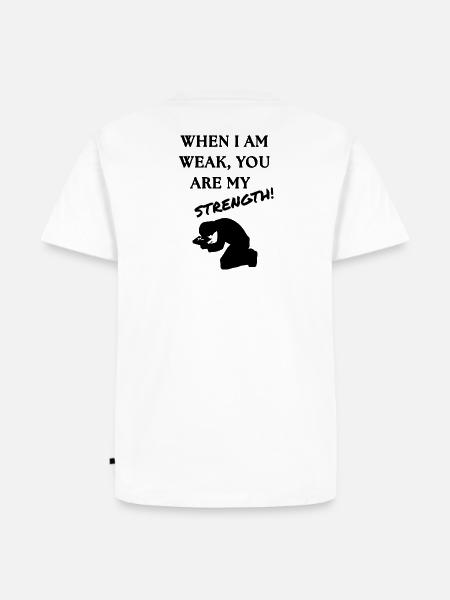 Strength Burst Comic Style - Men's Premium T-Shirt - white