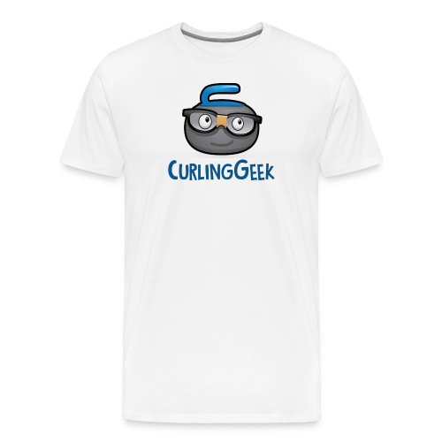 Curling Geek Graphic tshi - Men's Premium T-Shirt