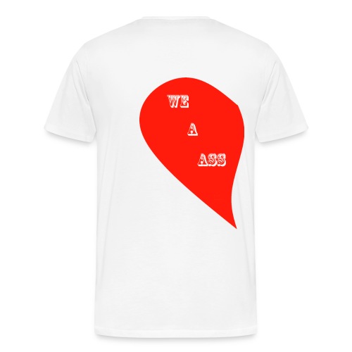 LOVE IS IN THE AIR - 1 LEFT SIDE - Men's Premium T-Shirt