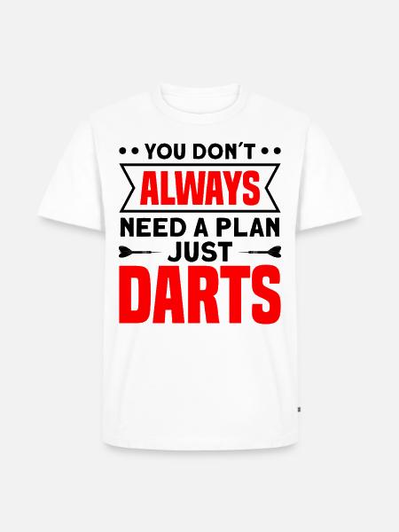 Darts Dart Player - Men's Premium T-Shirt - white