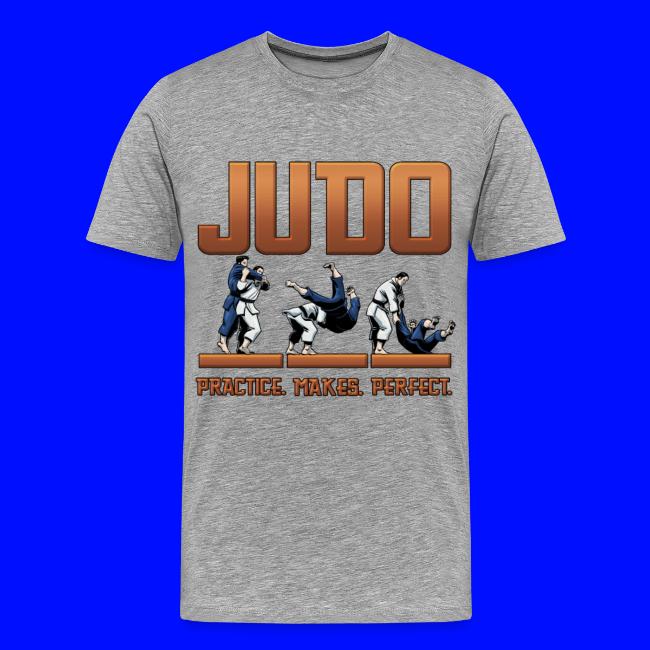 Judo Shirt - Practice Makes Perfect Design
