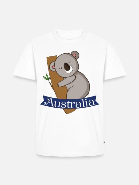 Australia - Men's Premium T-Shirt - white