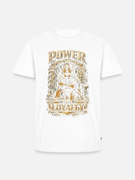 Rottweiler Power Meets Loyalty - Men's Premium T-Shirt - white