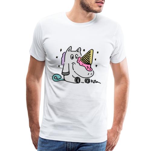 Ice Cream Unicorn - Men's Premium T-Shirt