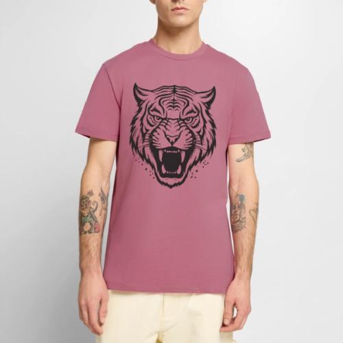 Wild Tiger Fashion, the fury of the feline tiger. - Men's Premium T-Shirt
