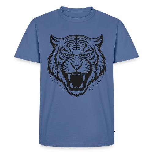 Wild Tiger Fashion, the fury of the feline tiger. - Men's Premium T-Shirt