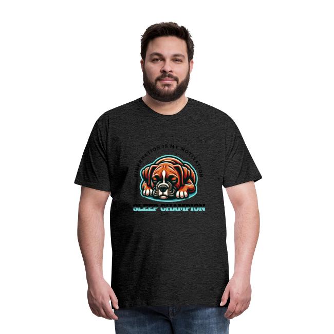 Sleep Champion - Boxer Dog Nap King