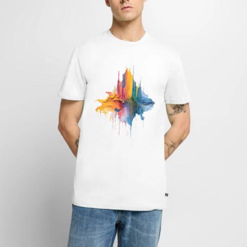 Impasto Spectrum - Men's Premium T-Shirt