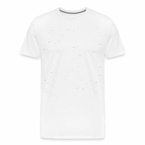 Frazzled speckled dots background image - Men's Premium T-Shirt
