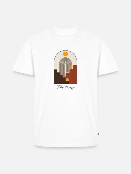 Take It Easy - Men's Premium T-Shirt - white