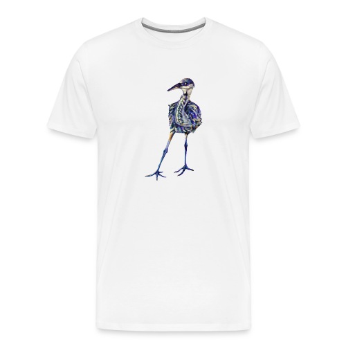 Blue heron - Men's Premium T-Shirt