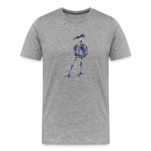 Blue heron - Men's Premium T-Shirt