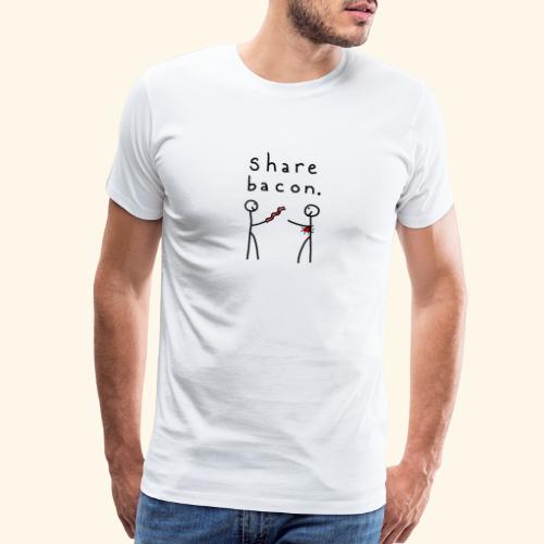 Share Bacon - Men's Premium T-Shirt