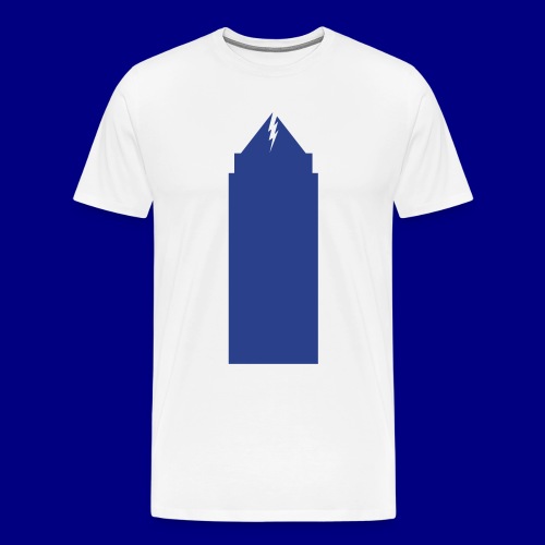 Lightning Skyscraper - Tampa Bay T-Shirt - Men's Premium T-Shirt