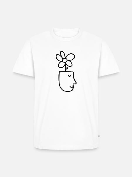 Flourishing Mind - Men's Premium T-Shirt - white