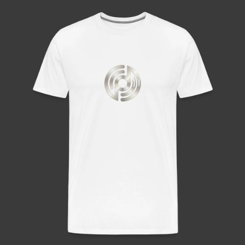 Open Musicians Collective Chrome Logo - Men's Premium T-Shirt