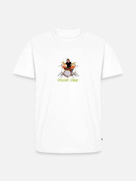 Song related logo - Men's Premium T-Shirt - white