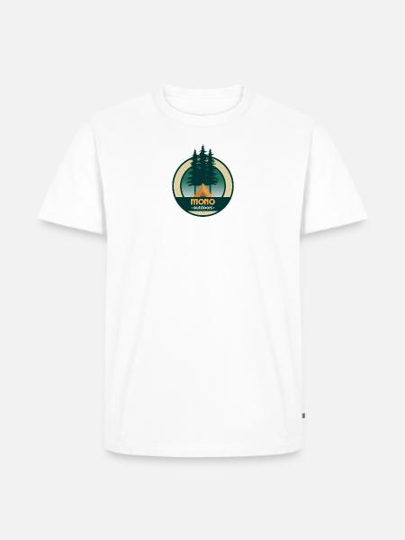 Mono Outdoors Tent Circle - Men's Premium T-Shirt - white