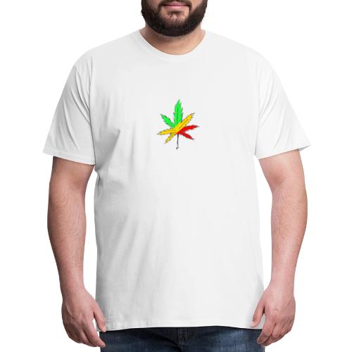 Rasta leaf - Men's Premium T-Shirt