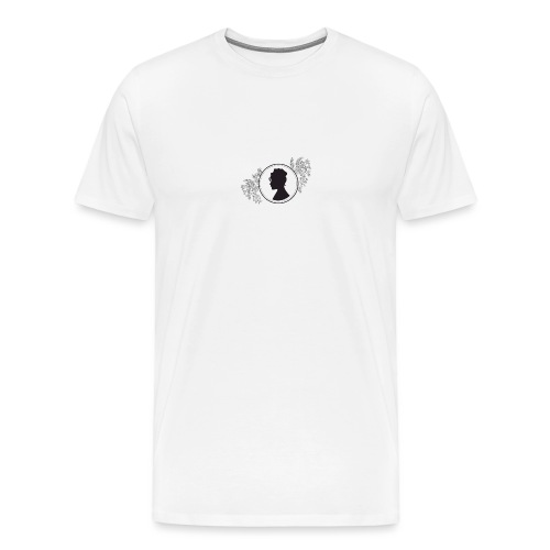 Lady Whistledown Silhouette - Men's Premium T-Shirt