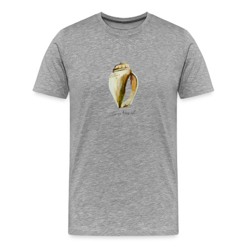 Shell 05 11 x 14 with signature for T shirt - Men's Premium T-Shirt