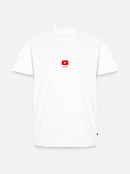 Youtube - Men's Premium T-Shirt - white