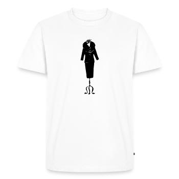 Dress - Men's Premium T-Shirt - white - Front - Nico (187cm)