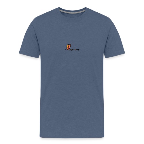llamour logo - Men's Premium T-Shirt