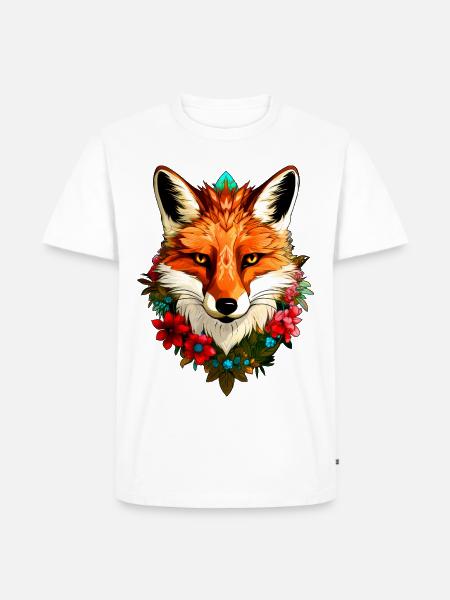 Foxes Style - Men's Premium T-Shirt - white