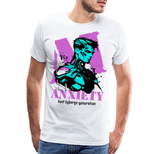 ai artificial intelligence cyborg - Men's Premium T-Shirt