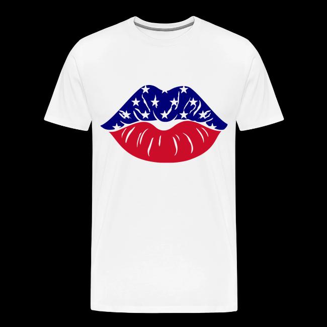 American Flag Lips 3