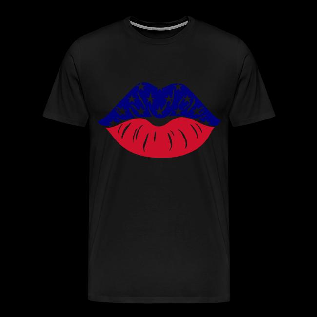 American Flag Lips 3