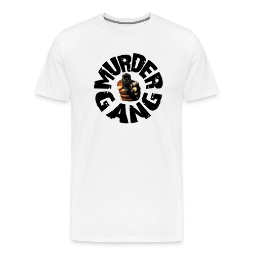 MURDERGANG LOGO BLACK - Men's Premium T-Shirt