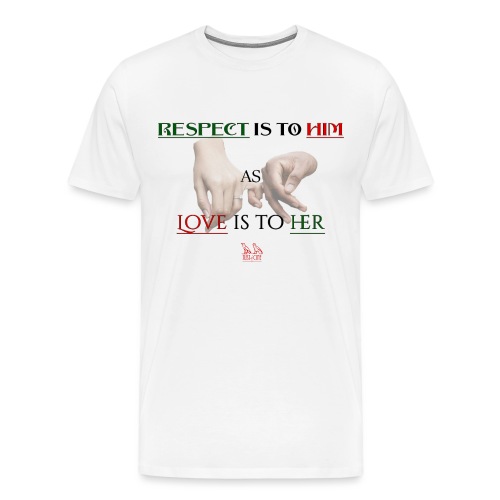 Respect and Love - Men's Premium T-Shirt