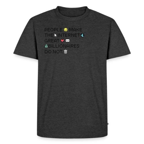 People Make The Internet Great - Pixel - Men's Premium T-Shirt