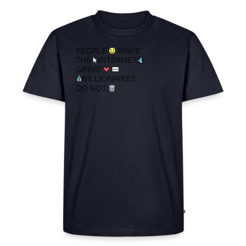 People Make The Internet Great - Pixel - Men's Premium T-Shirt