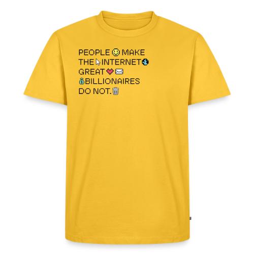 People Make The Internet Great - Pixel - Men's Premium T-Shirt
