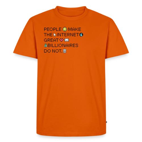 People Make The Internet Great - Pixel - Men's Premium T-Shirt