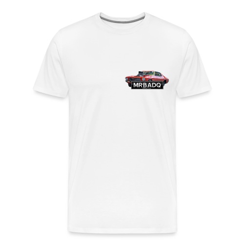 MRBADQ burnout car - Men's Premium T-Shirt