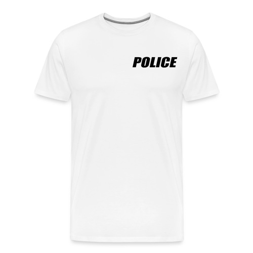 Police Black - Men's Premium T-Shirt