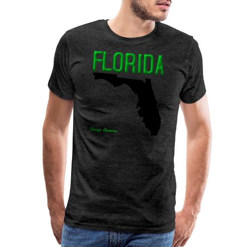 FLORIDA REGION MAP GREEN - Men's Premium T-Shirt