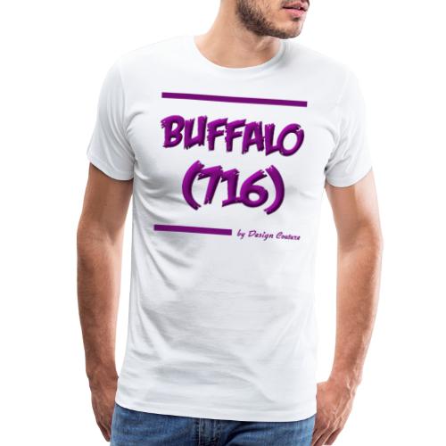 BUFFALO 716 PURPLE - Men's Premium T-Shirt