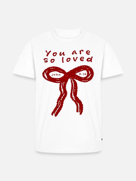 You Are So Loved - Men's Premium T-Shirt - white