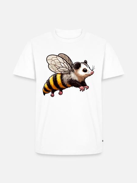 Bumble Opossum - Men's Premium T-Shirt - white